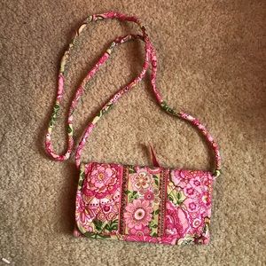 Vera Bradley Wallet with shoulder strap